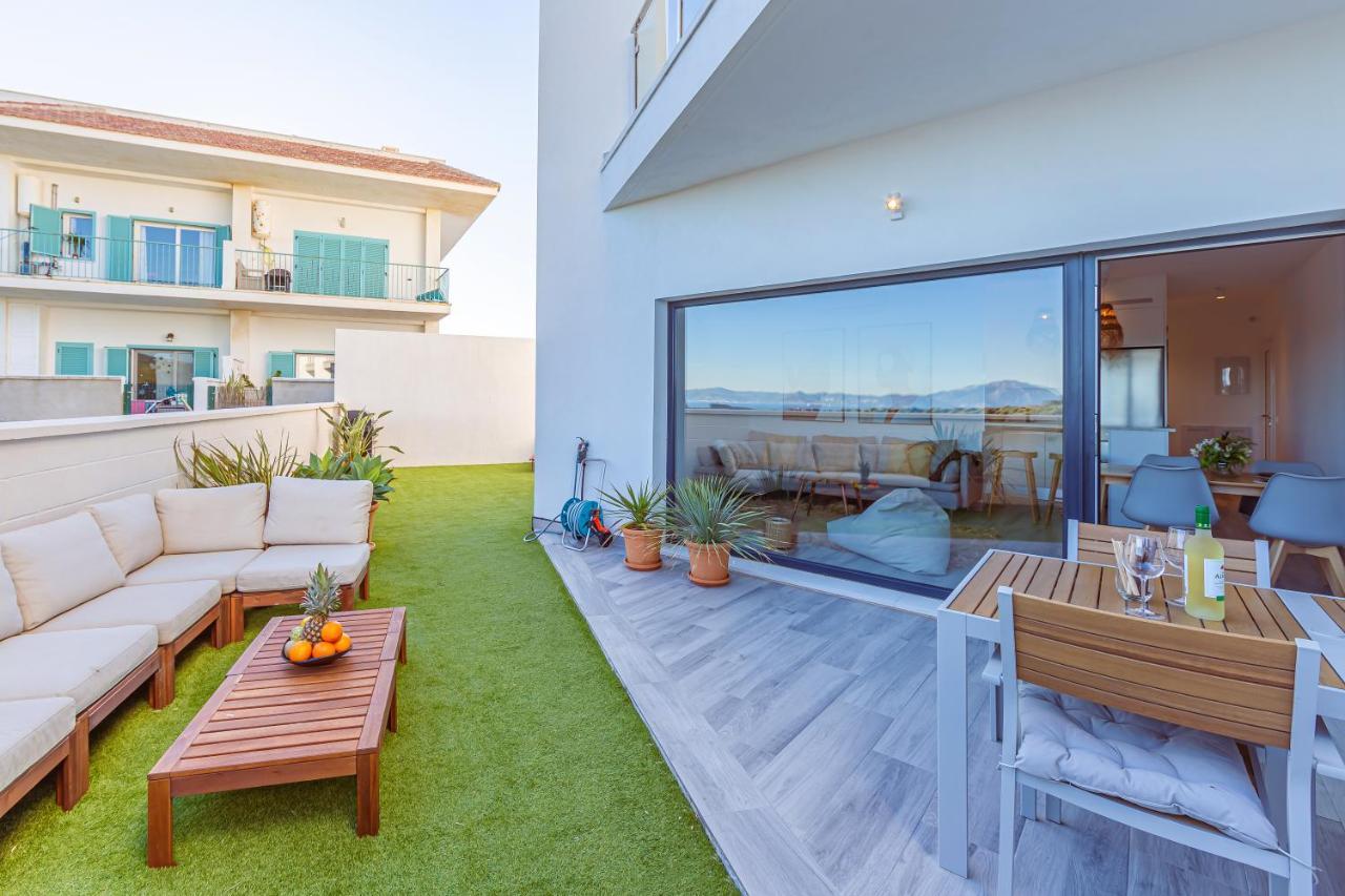 Jardin, Piscina Y Fibra Optica - Simplytarifa Apartment Exterior photo